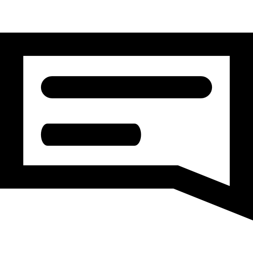 Small speech bubble